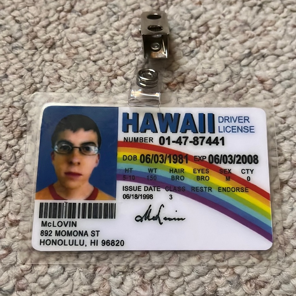 McLovin ID